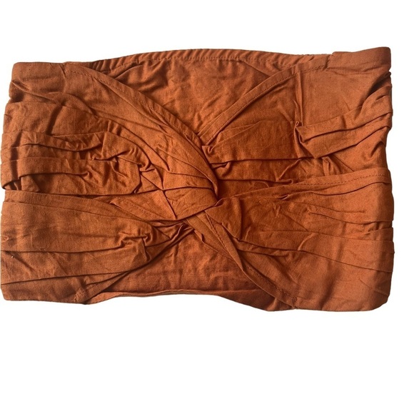 NWT L Space Mazatlan Strapless Amber top w/ Twist Front Tank Top S - Picture 1 of 4